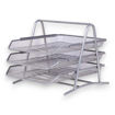 Picture of MESH SILVER DESK TRAY 3 TIER